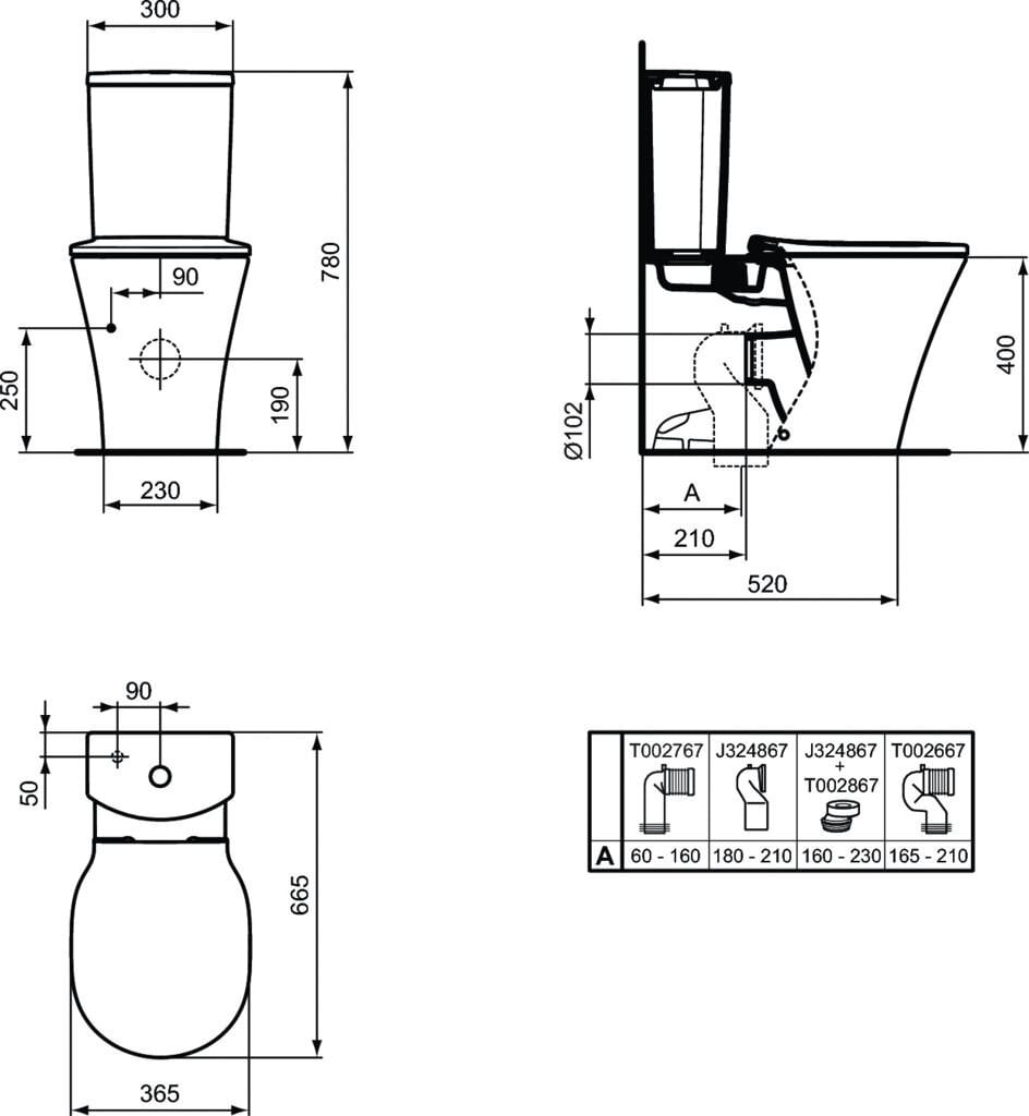 WC Ideal Standard Connect Air Aquablade Soft Close hinta ja tiedot | WC-istuimet | hobbyhall.fi