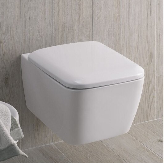 WC Geberit iCon Square Soft Close 201950000 / 571910000 hinta ja tiedot | WC-istuimet | hobbyhall.fi