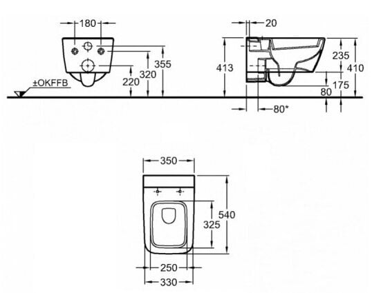 WC Geberit iCon Square Soft Close 201950000 / 571910000 hinta ja tiedot | WC-istuimet | hobbyhall.fi