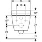 WC Geberit AcuaClean Tuma Comfort Rimless Soft Close 146.291.SJ.1 hinta ja tiedot | WC-istuimet | hobbyhall.fi