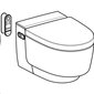 WC Geberit AcuaClean Mera Classic Rimless TurboFlush Soft Close 146.201.21.1 hinta ja tiedot | WC-istuimet | hobbyhall.fi