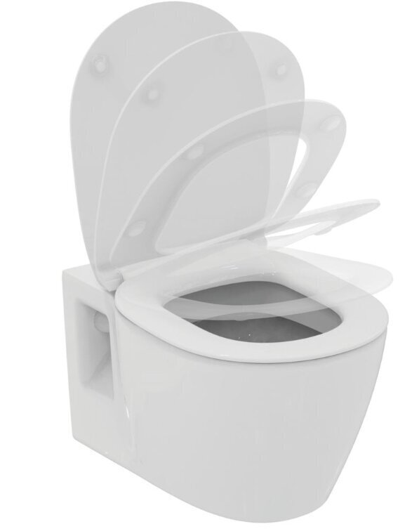 Ideal Standard WC Connect RIM, Prosys Eco WC Soft Close E803501 / E772401 / E2332AC hinta ja tiedot | WC-istuimet | hobbyhall.fi