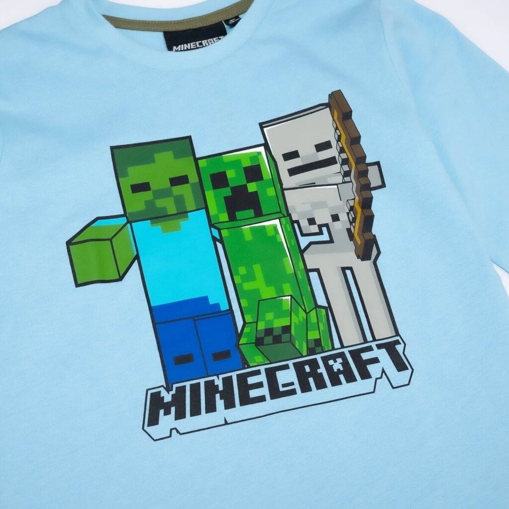 Paita Minecraft sininen hinta ja tiedot | Poikien paidat | hobbyhall.fi