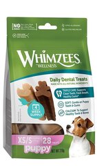 Whimzees Puppy nuorille pennuille, XS/S hinta ja tiedot | Koiran herkut | hobbyhall.fi