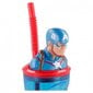 Captain America 3d-kuppi pillillä, 360 ml hinta ja tiedot | Hauskat mukit | hobbyhall.fi