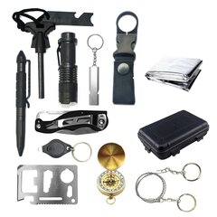 Kit: Survival Essentials 12 in 1 hinta ja tiedot | Muut hauskat lahjaideat | hobbyhall.fi