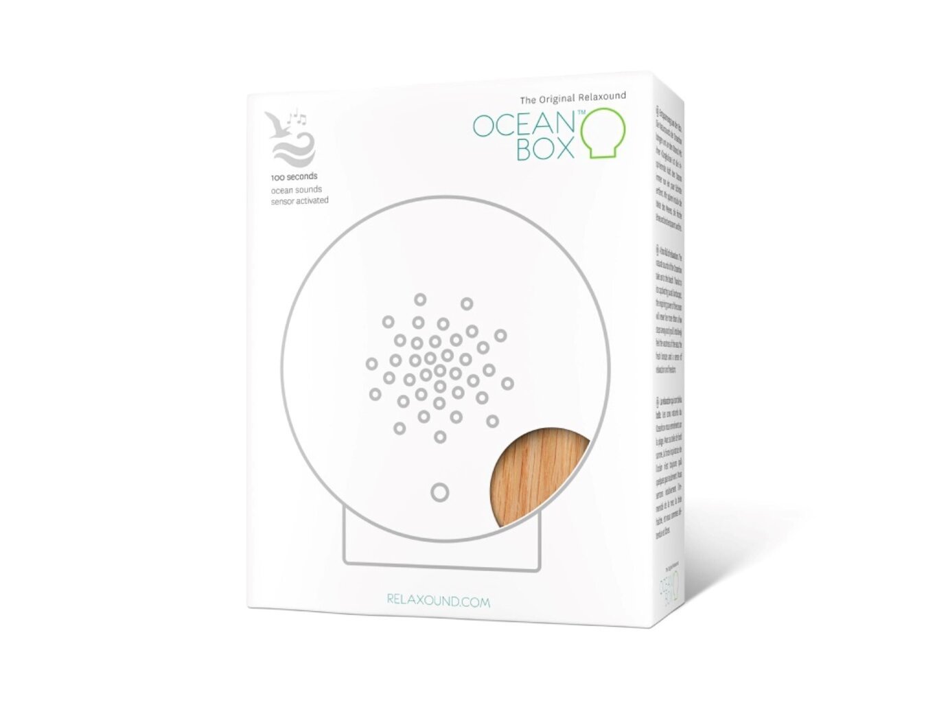 Oceanbox Nature Sound Box (tammi) hinta ja tiedot | Muut hauskat lahjaideat | hobbyhall.fi