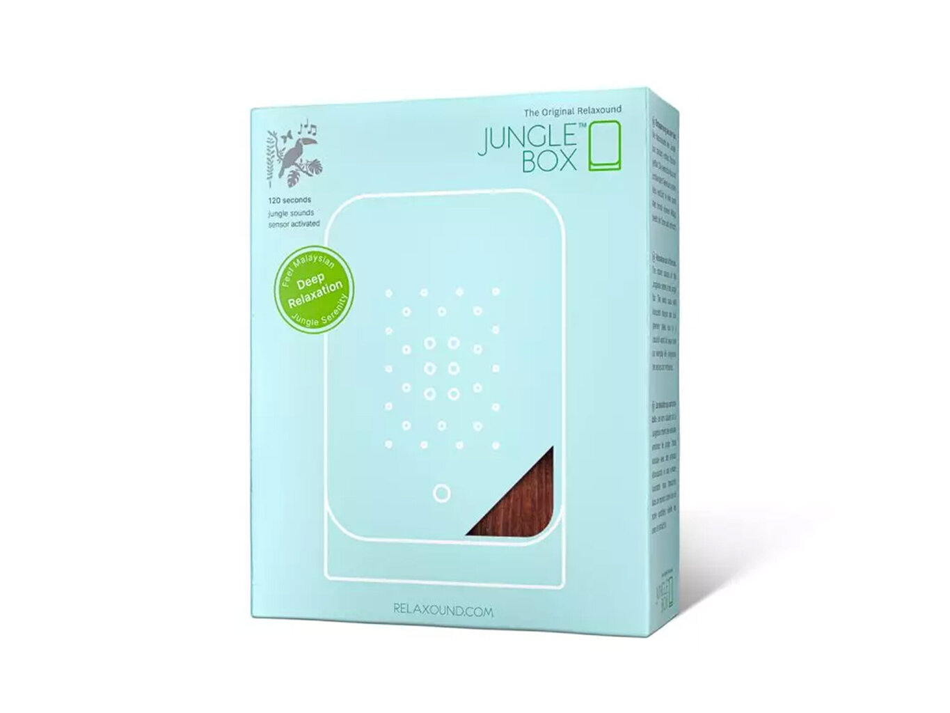 Junglebox-äänilaatikko (teak) hinta ja tiedot | Muut hauskat lahjaideat | hobbyhall.fi