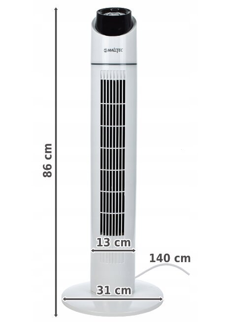 Pysyvä tuuletin Maltec hinta ja tiedot | Tuulettimet | hobbyhall.fi