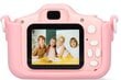 Digikamera lapsille kitt pink full hd 12 mpx sd-kortti 32gb xtech hinta ja tiedot | Kamerat | hobbyhall.fi