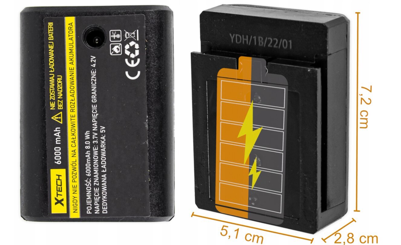 Xtech cross line laser Xtech SIP-L akulla 25 m hinta ja tiedot | Käsityökalut | hobbyhall.fi