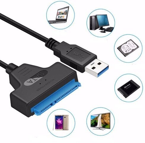 Izoxis USB-sovitin on SATA 3.0 hinta ja tiedot | Adapterit | hobbyhall.fi