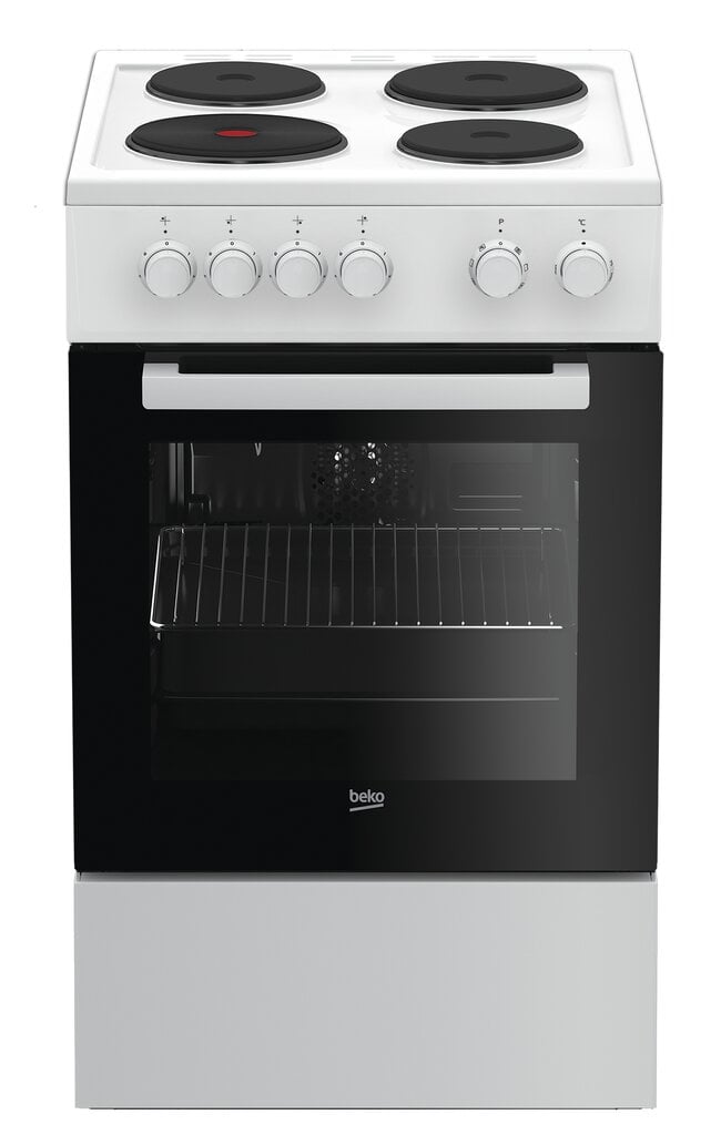 Beko FSE56000GW, sähköliesi, 50 cm, valkoinen hinta ja tiedot | Sähköliedet | hobbyhall.fi