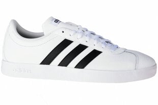 Miesten urheilukengät Adidas VL Court 2.0, valkoinen hinta ja tiedot | Miesten urheilu- ja vapaa-ajan kengät | hobbyhall.fi