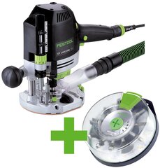 Festool Pystyreititin OF 1400 EBQ-Plus + Box-OF-S 576540 hinta ja tiedot | Jyrsimet | hobbyhall.fi