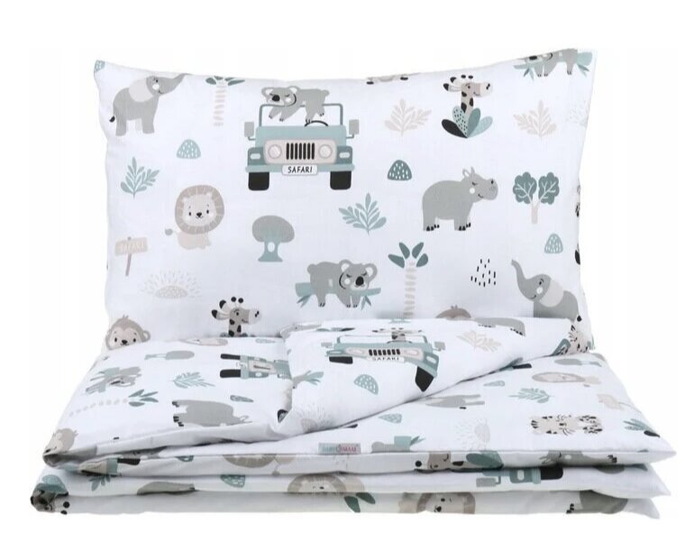 Babymam lasten vuodevaatteet setti Safari, 135x100, 2 osaa hinta ja tiedot | Vuodevaatteet lapsille | hobbyhall.fi