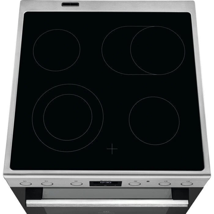 Electrolux LKR64020AX, keraaminen liesi, tilavuus 73 L, 60 cm, ruostumaton teräs hinta ja tiedot | Sähköliedet | hobbyhall.fi