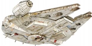 Star Wars Falcon Millennium Ship 3D-mallipalapeli 43cm hinta ja tiedot | Palapelit | hobbyhall.fi