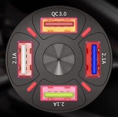 USB-autolaturi + kaapeli, Xtrobb hinta ja tiedot | Sähköiset lisätarvikkeet | hobbyhall.fi