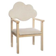 Luonnonpuinen lasten tuoli "Cloud" 40x33x62cm hinta ja tiedot | Lasten pöydät ja tuolit | hobbyhall.fi