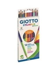 Kaksipuoliset lyijykynät Giotto, 18 kpl. hinta ja tiedot | Taide- ja askartelutarvikkeet | hobbyhall.fi