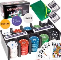 TEXAS pokerisarja - Malatec hinta ja tiedot | Korttipelit, pokeri | hobbyhall.fi