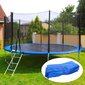 ModernHome Blue Trampoline Spring Guard 366-374cm 12ft hinta ja tiedot | Trampoliinit | hobbyhall.fi