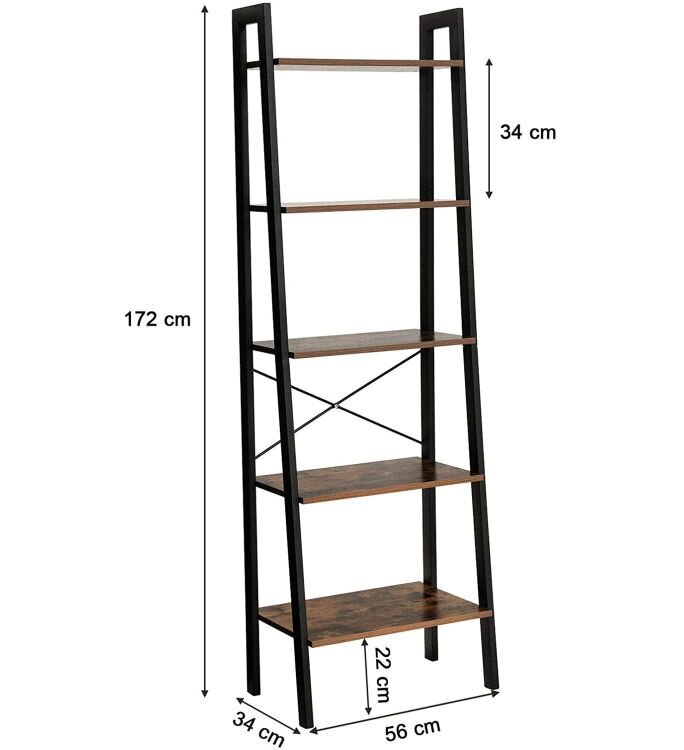 Loft-tyylinen sisäänrakennettu hylly hinta ja tiedot | Hyllyt | hobbyhall.fi