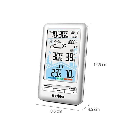 Sääasema - Meteo SP97 hinta ja tiedot | Sääasemat, lämpö- ja kosteusmittarit | hobbyhall.fi