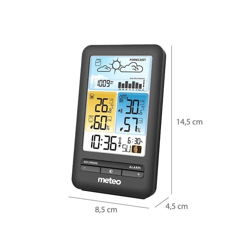 Sääasema - Meteo SP98 hinta ja tiedot | Sääasemat, lämpö- ja kosteusmittarit | hobbyhall.fi