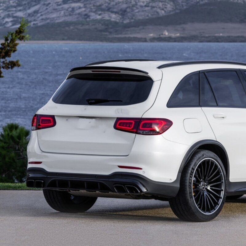 Mercedes GLC X253 GLC200 GLC43 GLC63 AMG auton takasiipi kiinteä tuuli spoileri takasiipi modifioitu koristelu autotarvikkeet hinta ja tiedot | Lisätarvikkeet autoiluun | hobbyhall.fi