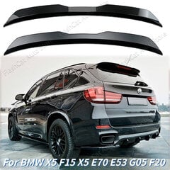 Auton takasiiven kattospoileri BMW X5 F15 X5 E70 E53 G05 F20 viistoperä ABS-takasiipespoileri Auton lisävarusteiden ulkoasu hinta ja tiedot | Lisätarvikkeet autoiluun | hobbyhall.fi