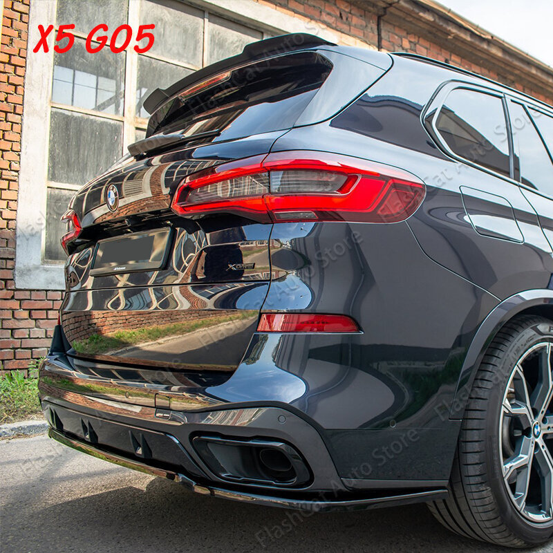 Auton takasiiven kattospoileri BMW X5 F15 X5 E70 E53 G05 F20 viistoperä ABS-takasiipespoileri Auton lisävarusteiden ulkoasu hinta ja tiedot | Lisätarvikkeet autoiluun | hobbyhall.fi