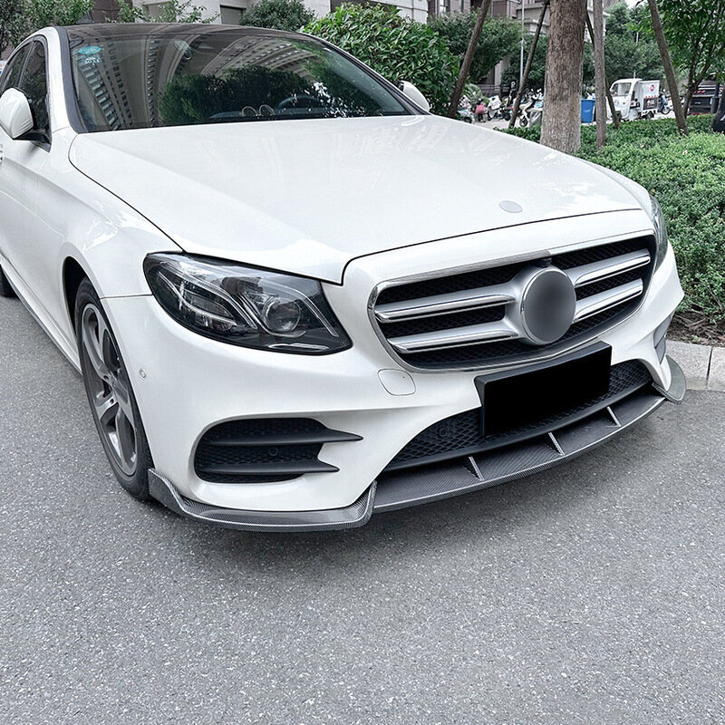 Etupuskurin jakohuulihajottimen runkosarja Spoilerin koristelutarvikkeet Mercedes E-Class W213 2016-2020 E260 E300 E43 AMG hinta ja tiedot | Lisätarvikkeet autoiluun | hobbyhall.fi