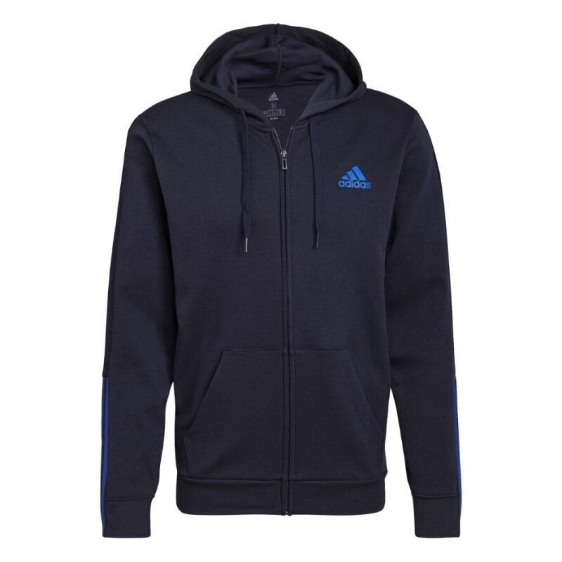 Miesten neule Adidas Essentials Double M H12249, sininen hinta ja tiedot | Miesten puserot ja hupparit | hobbyhall.fi