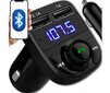 Fm-modulaattorilähetin nopea laturilla ja bluetooth-toiminnolla mp3 bt 3x usb rgb hinta ja tiedot | FM-lähettimet ja -sovittimet | hobbyhall.fi