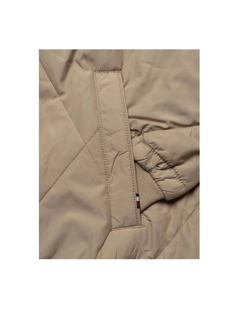 Tommy Hilfiger LW Sorona Quilted Coat naisten takki, WW0WW35092, beige hinta ja tiedot | Naisten ulkoilutakit | hobbyhall.fi