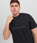 Jack & Jones Miesten T-paita 12243625*02, musta 5715424106850 hinta ja tiedot | Miesten T-paidat | hobbyhall.fi