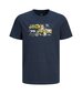 Jack & Jones lasten T-paita 12263089*03, laivastonsininen 5715610365016 hinta ja tiedot | Naisten T-paidat | hobbyhall.fi