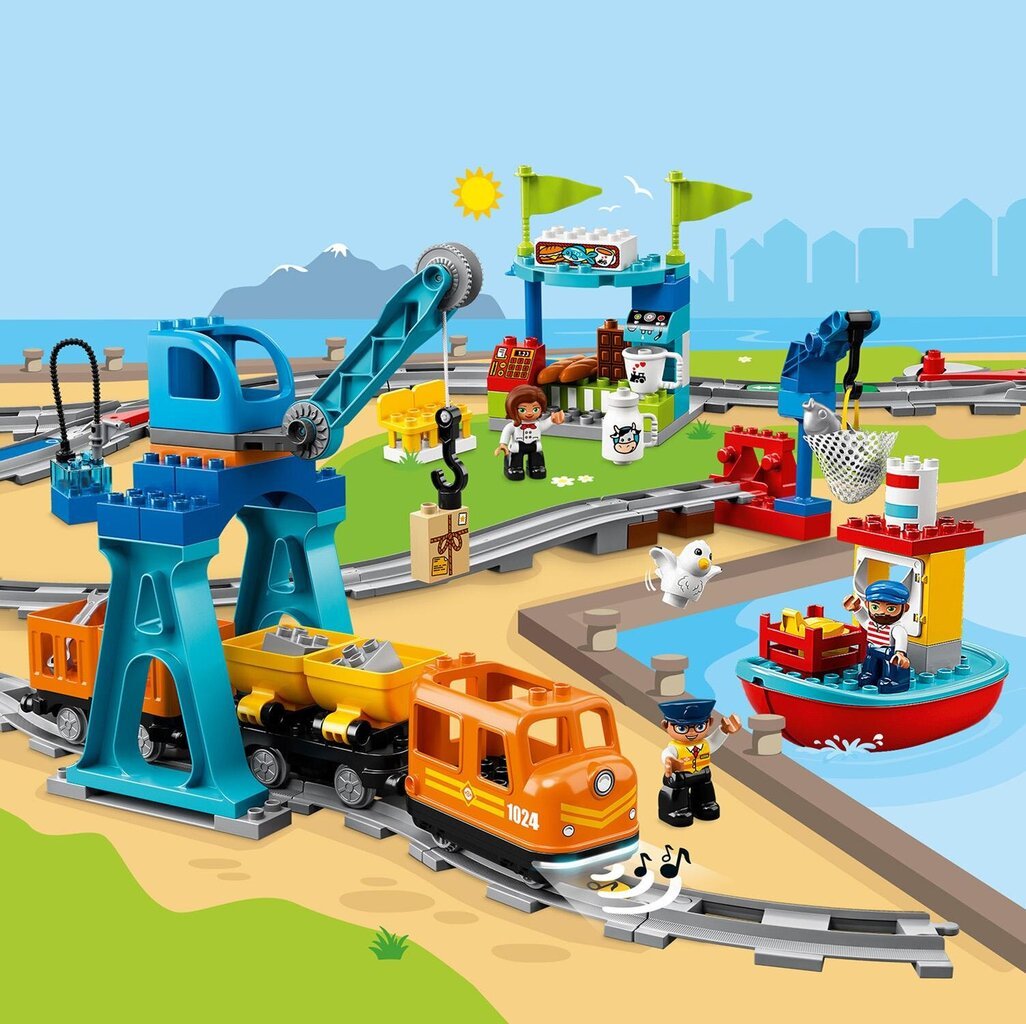 10875 LEGO® DUPLO Tavarajuna hinta ja tiedot | LEGOT ja rakennuslelut | hobbyhall.fi