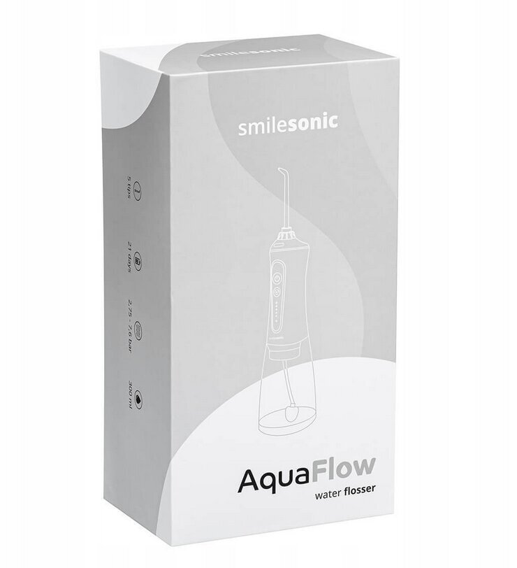 Smilesonic AquaFlow White hinta ja tiedot | Hammasvälisuihkut | hobbyhall.fi