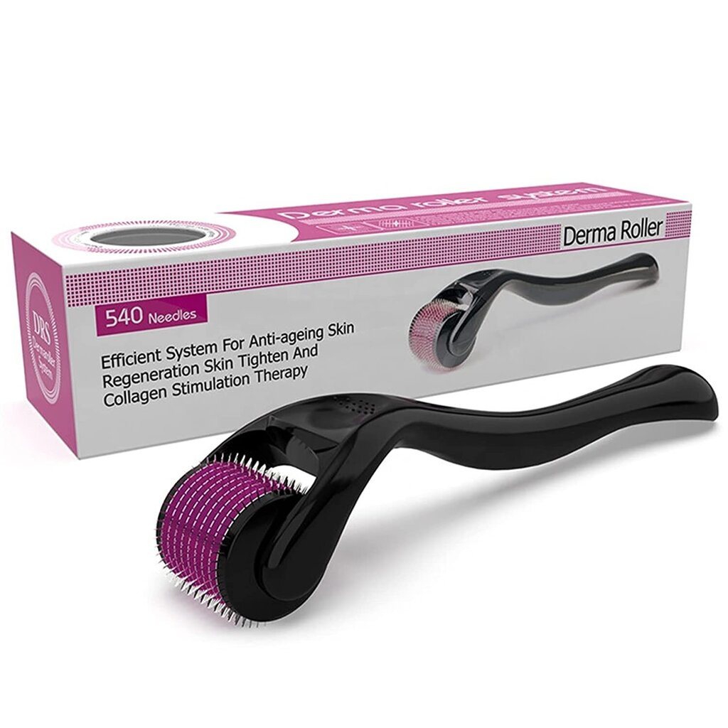 Mikroneularulla Derma Roller, 0,3mm hinta ja tiedot | Kasvojen puhdistus- ja hierontalaitteet | hobbyhall.fi