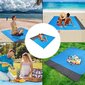 Turistimatto SummerVibe, 200x210 cm, sininen hinta ja tiedot | Retkeilyalustat, piknikhuovat | hobbyhall.fi