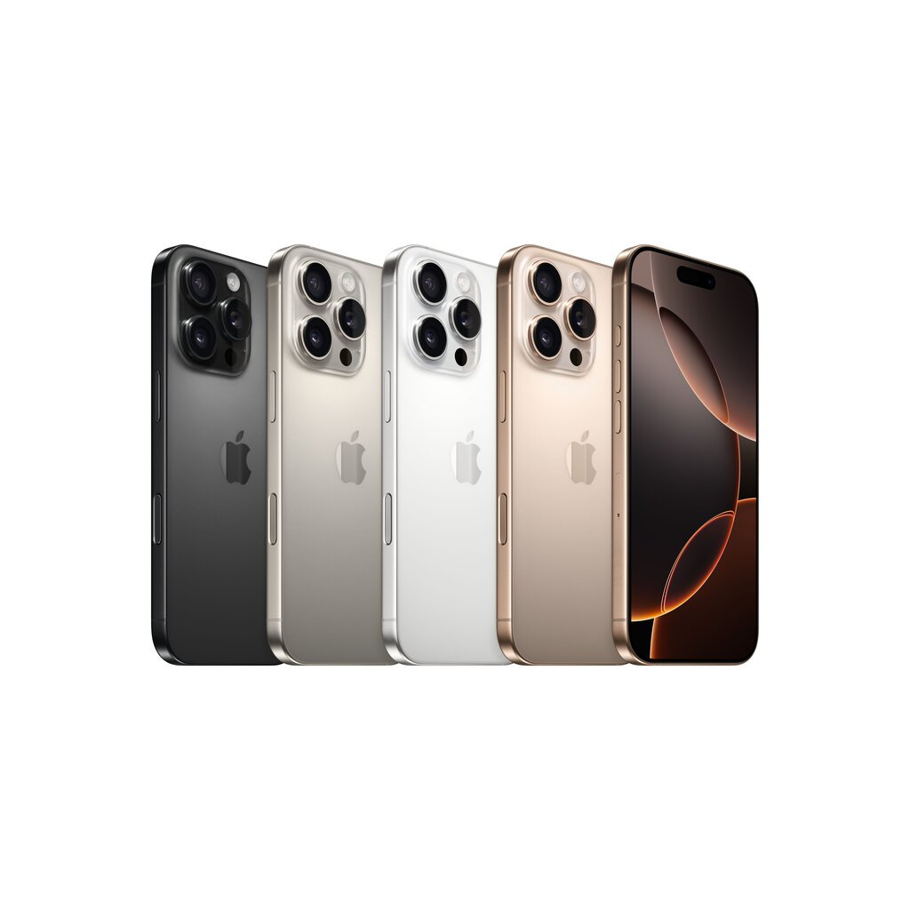 Apple iPhone 16 Pro 128GB Natural Titanium MYNG3HX/A hinta ja tiedot | Matkapuhelimet | hobbyhall.fi