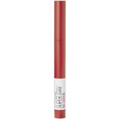 Pitkäkestoinen mattahuulipuna Maybelline New York Super Stay Ink Crayon 2 g, 40 Laugh Louder hinta ja tiedot | Huulipunat, huulikiillot ja huulirasvat | hobbyhall.fi