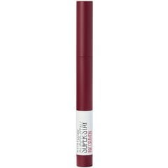 Pitkäkestoinen mattahuulipuna Maybelline New York Super Stay Ink Crayon 2 g, 55 Make It Happen hinta ja tiedot | Huulipunat, huulikiillot ja huulirasvat | hobbyhall.fi