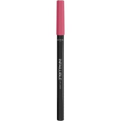 Ohjeet englanniksi, saksaksi ja ranskaksi Infaillible L'Oreal Make Up: Väri - 102-darling pink hinta ja tiedot | Huulipunat, huulikiillot ja huulirasvat | hobbyhall.fi