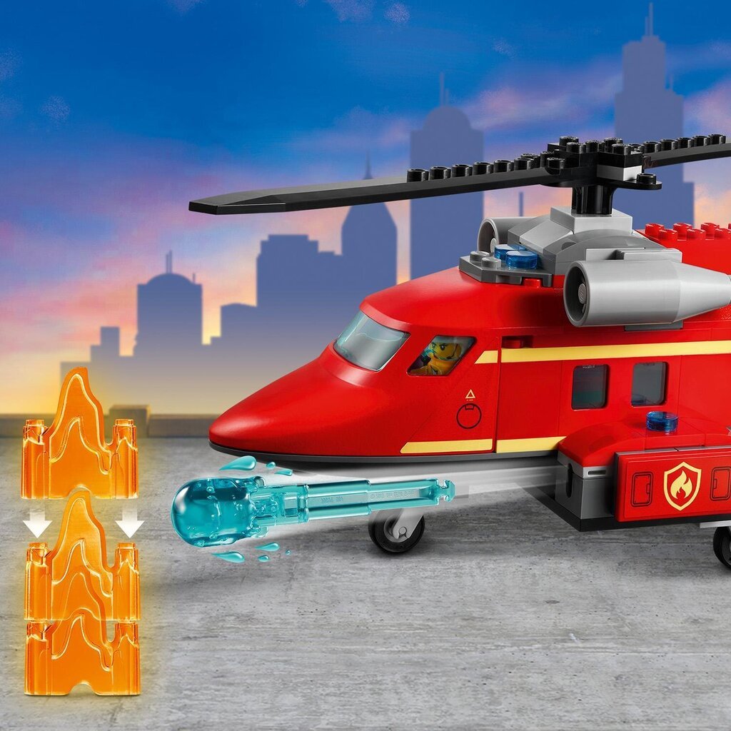 60281 LEGO® City Palokunnan pelastushelikopteri hinta ja tiedot | LEGOT ja rakennuslelut | hobbyhall.fi