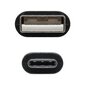 Nanaocable 10.01.210, USB A/USB C, 1 m hinta ja tiedot | Kaapelit ja adapterit | hobbyhall.fi