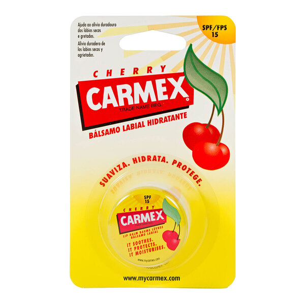 Huulivoide Carmex Cherry Spf 15, 7,5 g